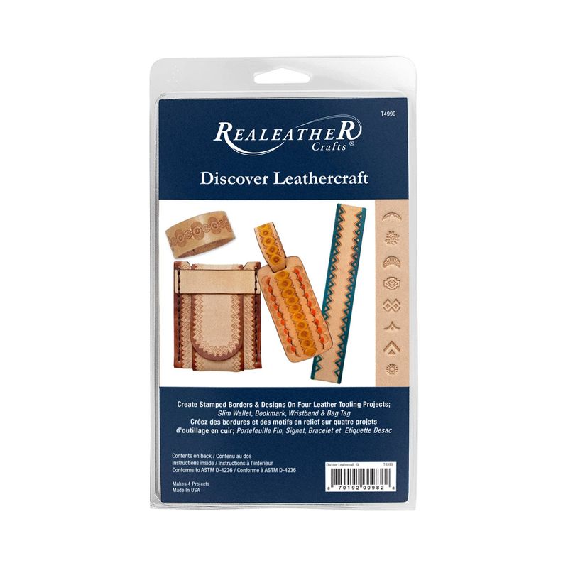 Discover Leathercraft Kit- Beginner Starter Kit DIY Project
