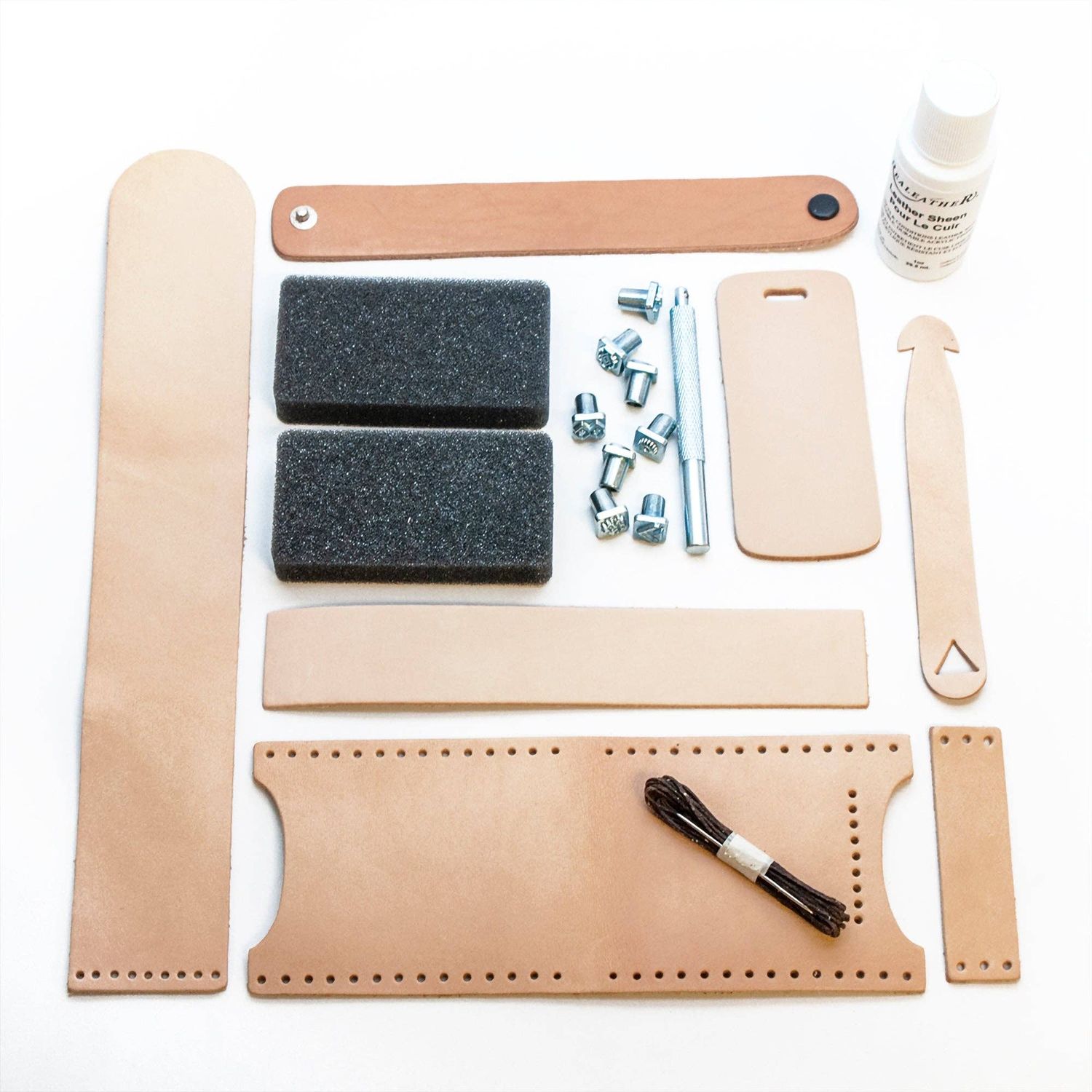 Discover Leathercraft Kit- Beginner Starter Kit DIY Project
