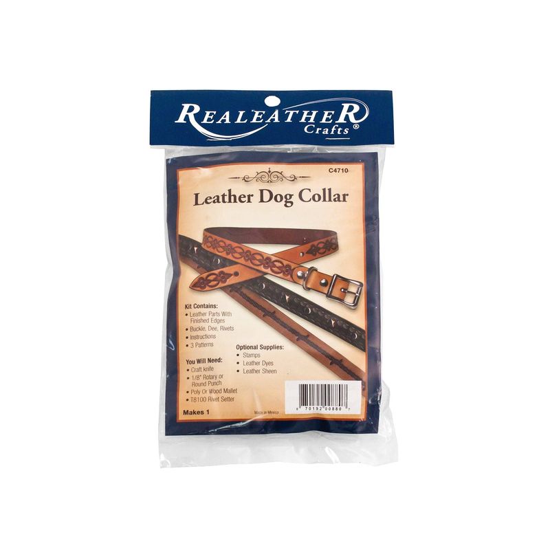 Dog Collar Kit- Leathercraft Pet DIY Project