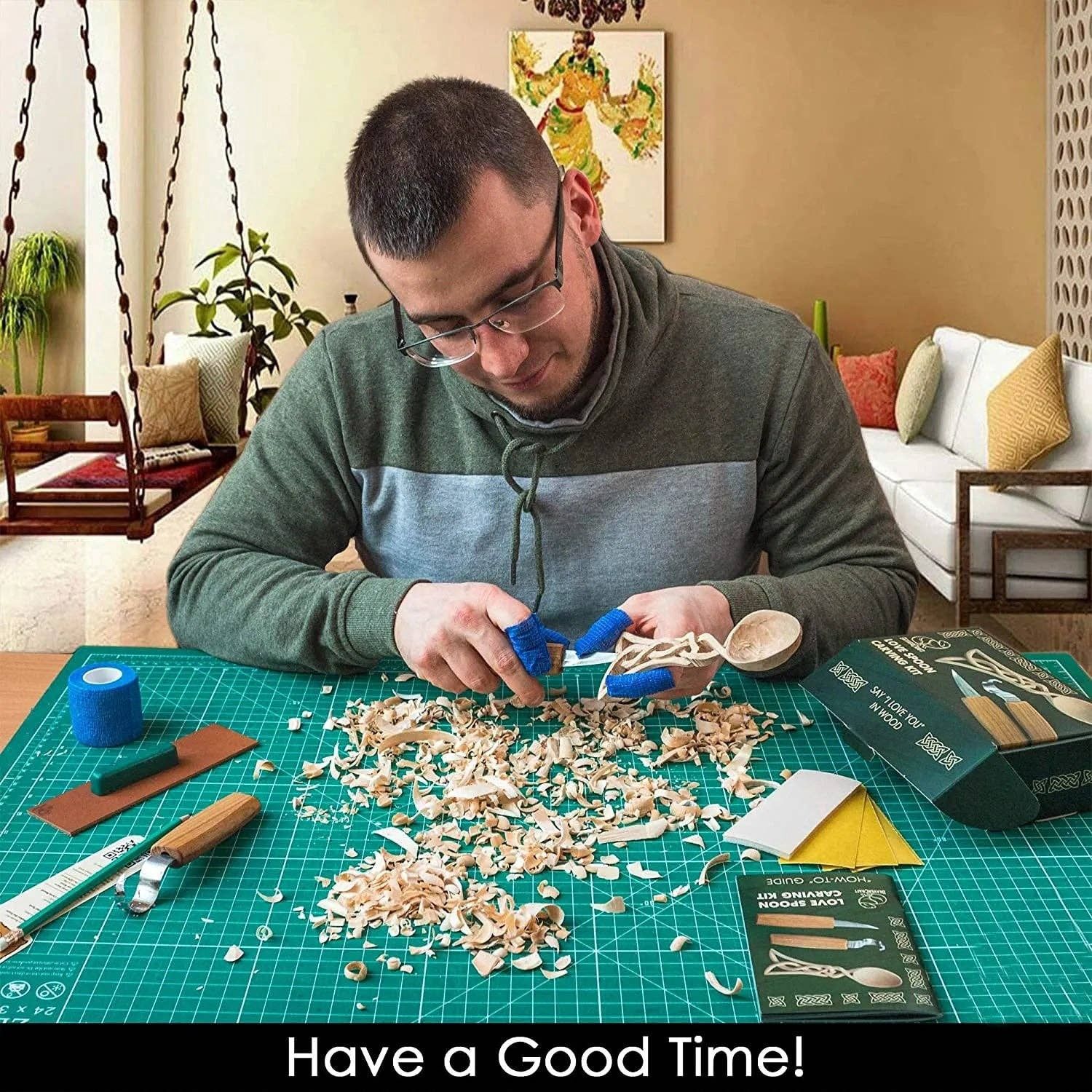 DIY04 - Celtic Spoon Carving DIY Craft Kit