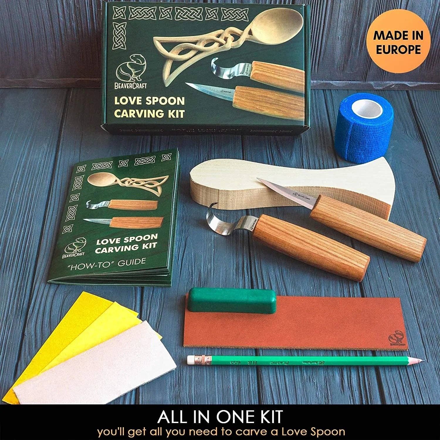 DIY04 - Celtic Spoon Carving DIY Craft Kit