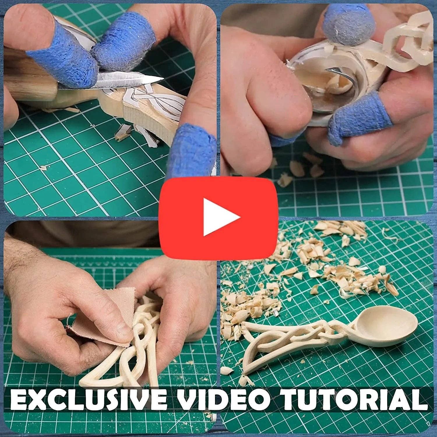 DIY04 - Celtic Spoon Carving DIY Craft Kit