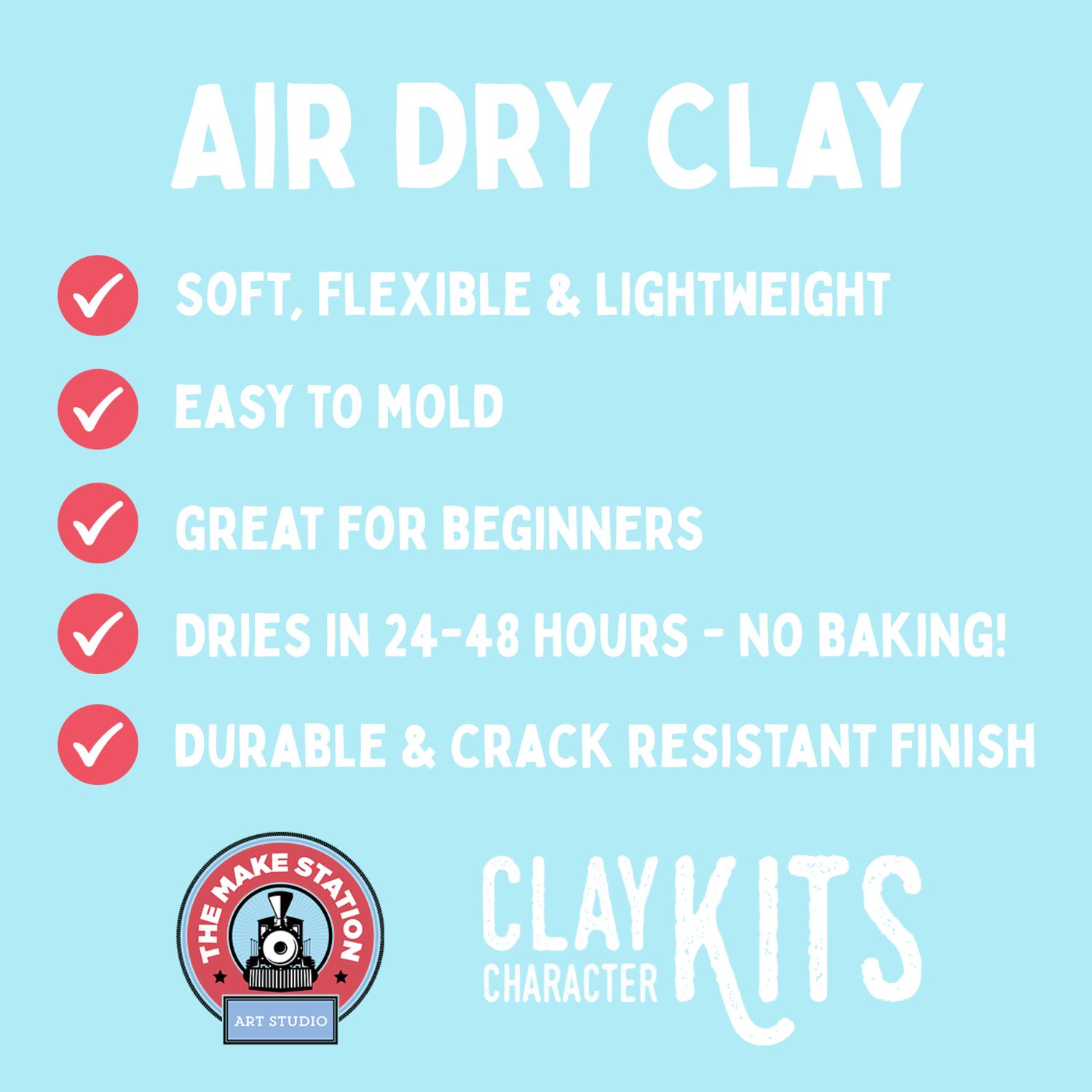 Strawberry Snailcake DIY Clay Kit | Arts &amp; Craft Kit