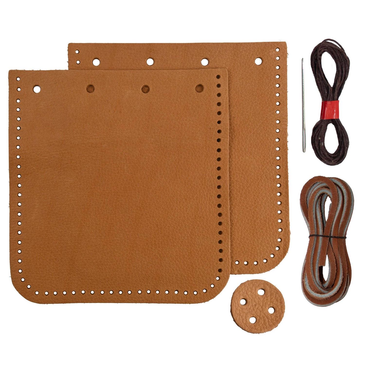 Leather Bag Kit- Leathercraft DIY Dice Jewelry Bag