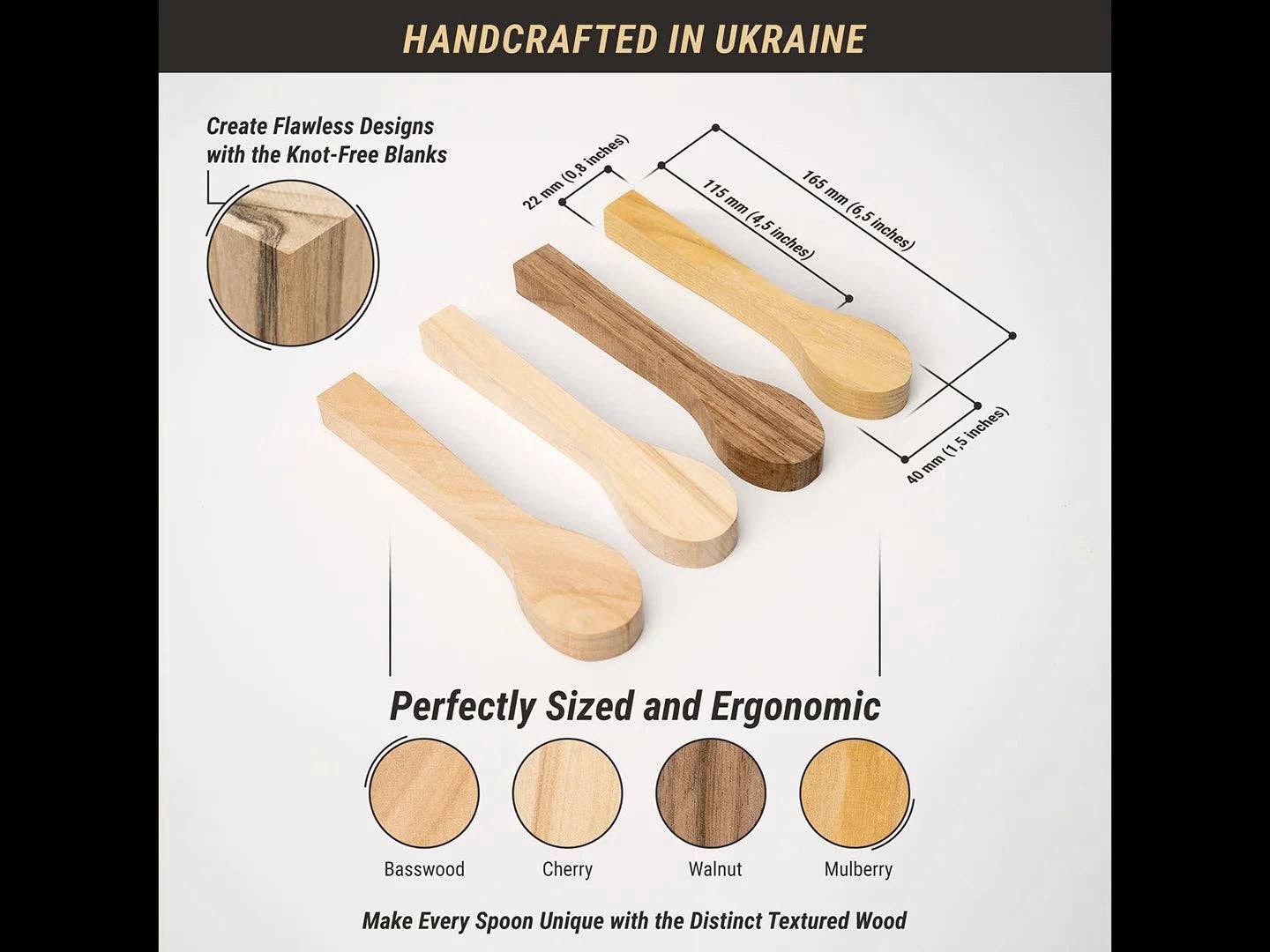 BB2 – Spoon Carving Blanks Set