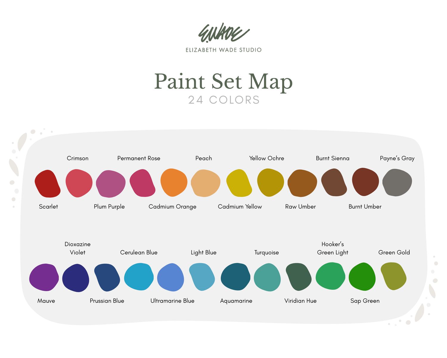 Watercolor Paint Set