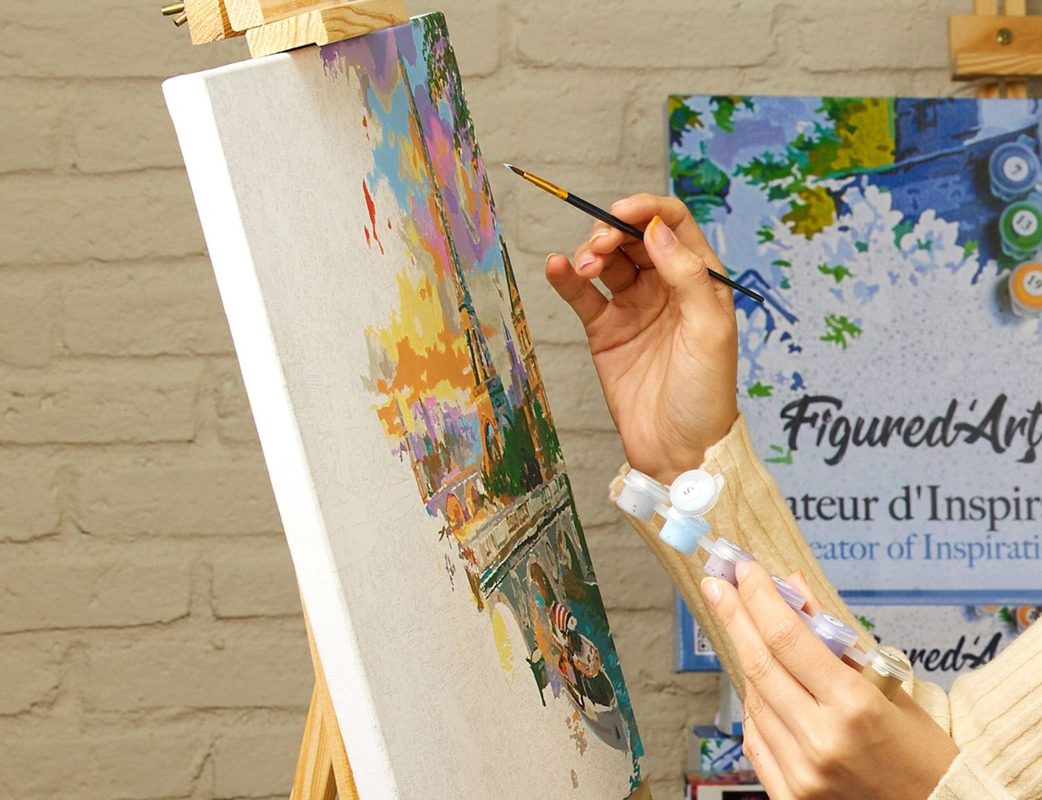 Paint by numbers - Orchid