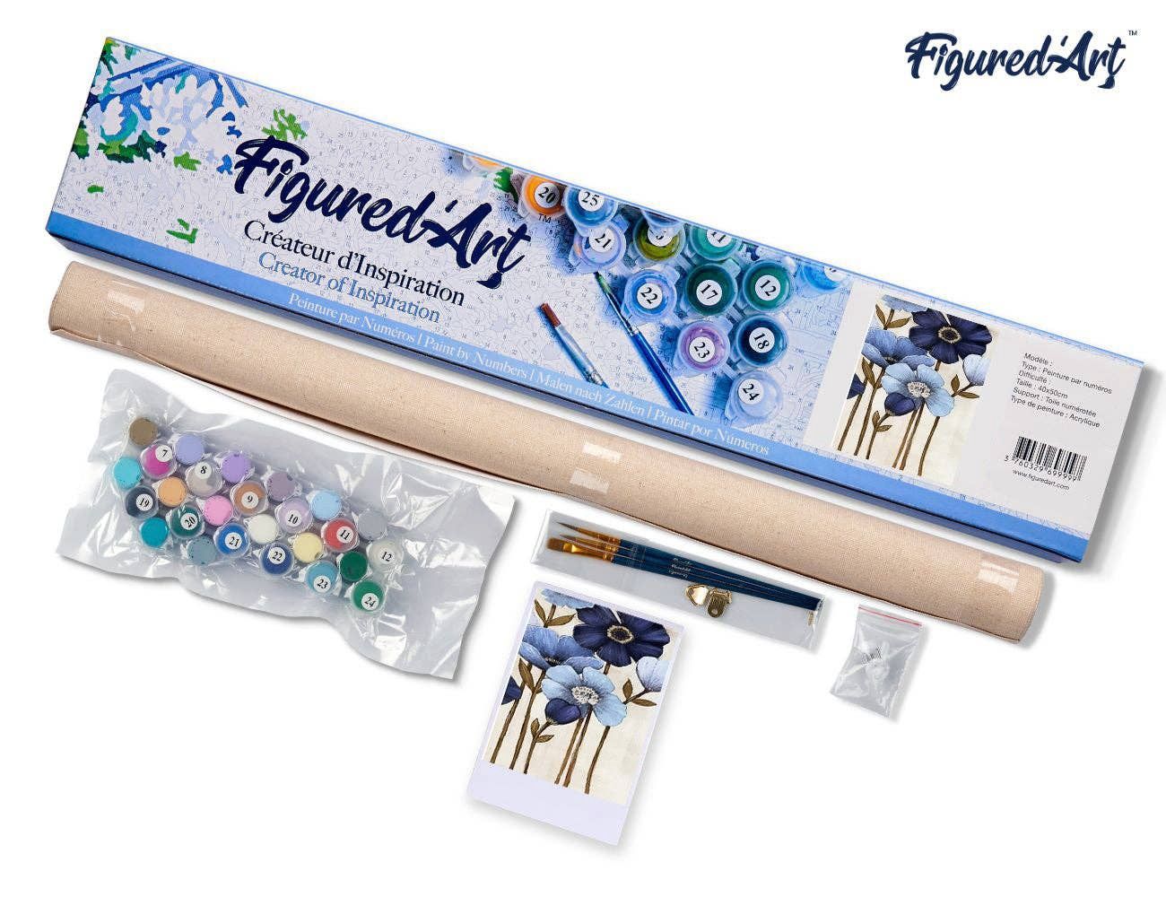 Paint by numbers - Orchid