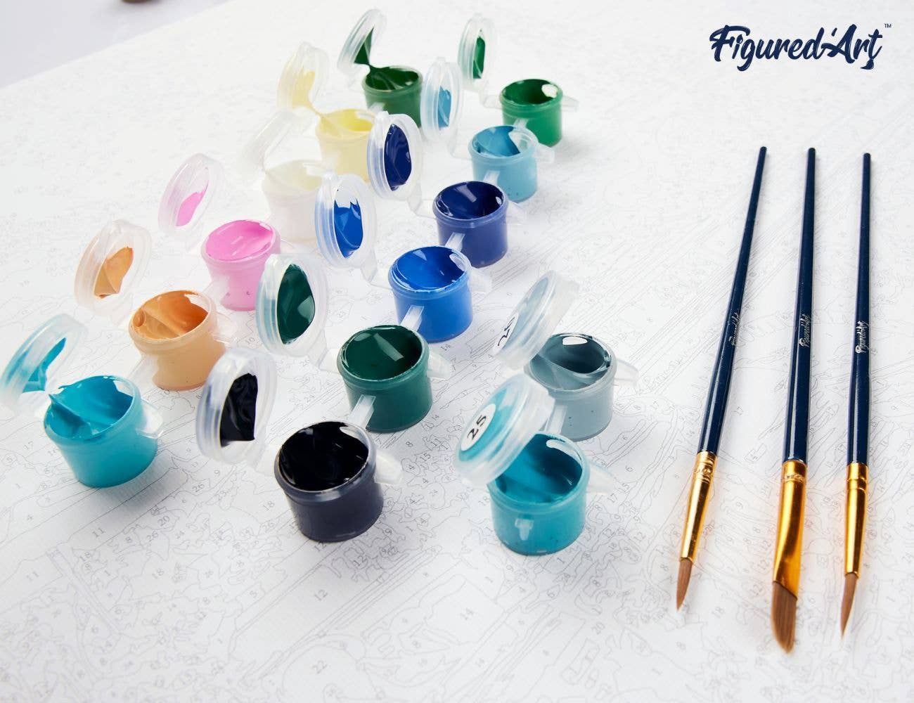 Paint by numbers - Orchid