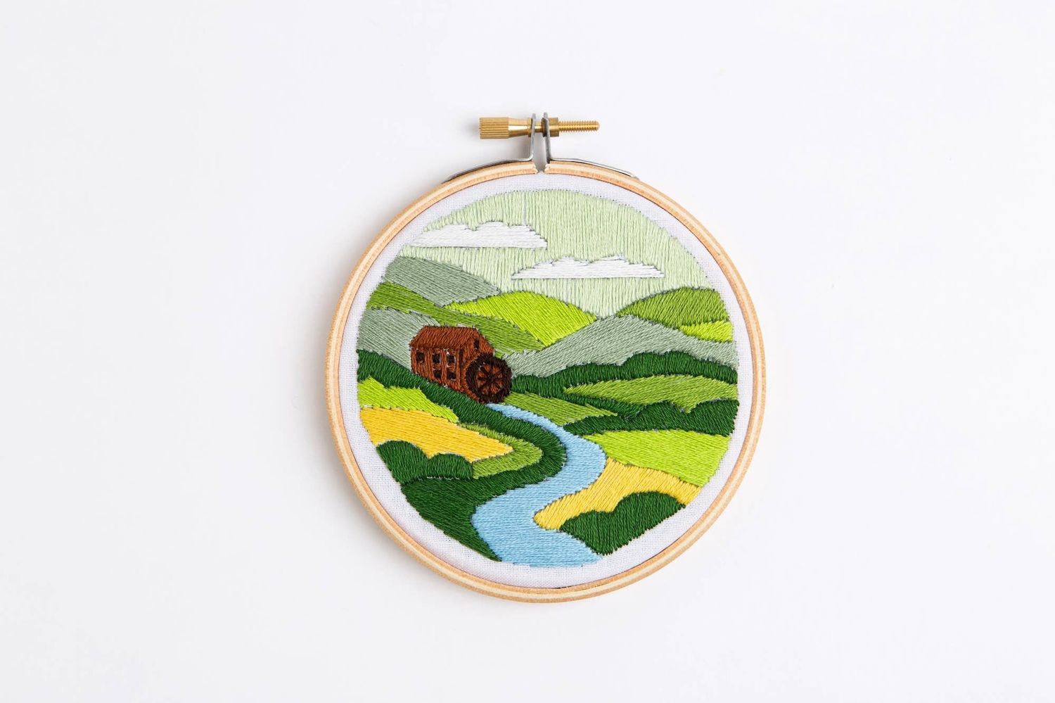 Millstream Mini Embroidery Kit | Craft Kit for Beginners
