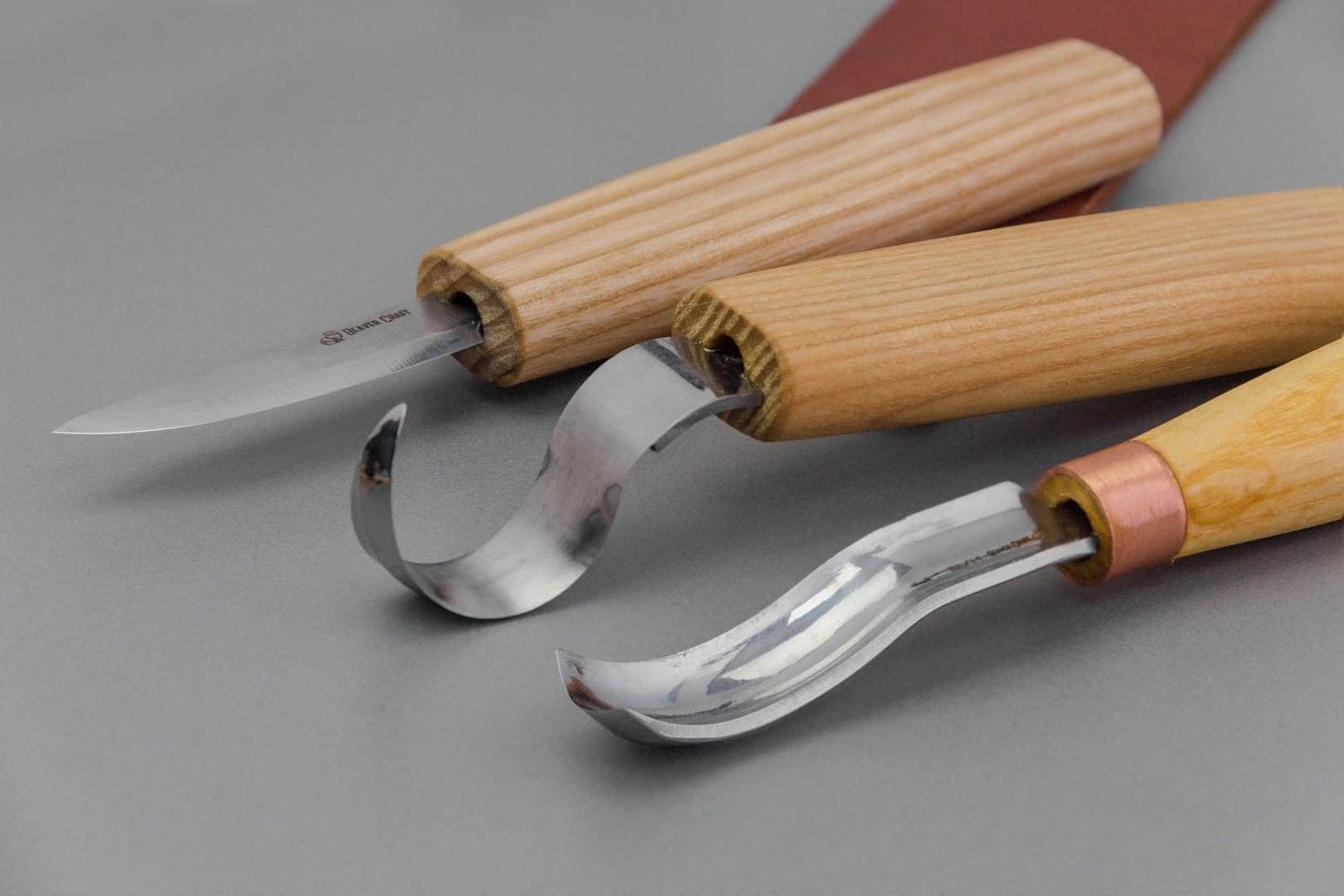 S38L - Spoon Carving Kit Wood Carving Tools with Strop