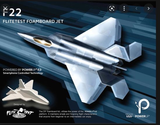 F22 RAPTOR® Add-On for POWERUP 4.0