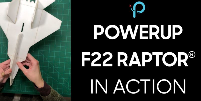 F22 RAPTOR® Add-On for POWERUP 4.0