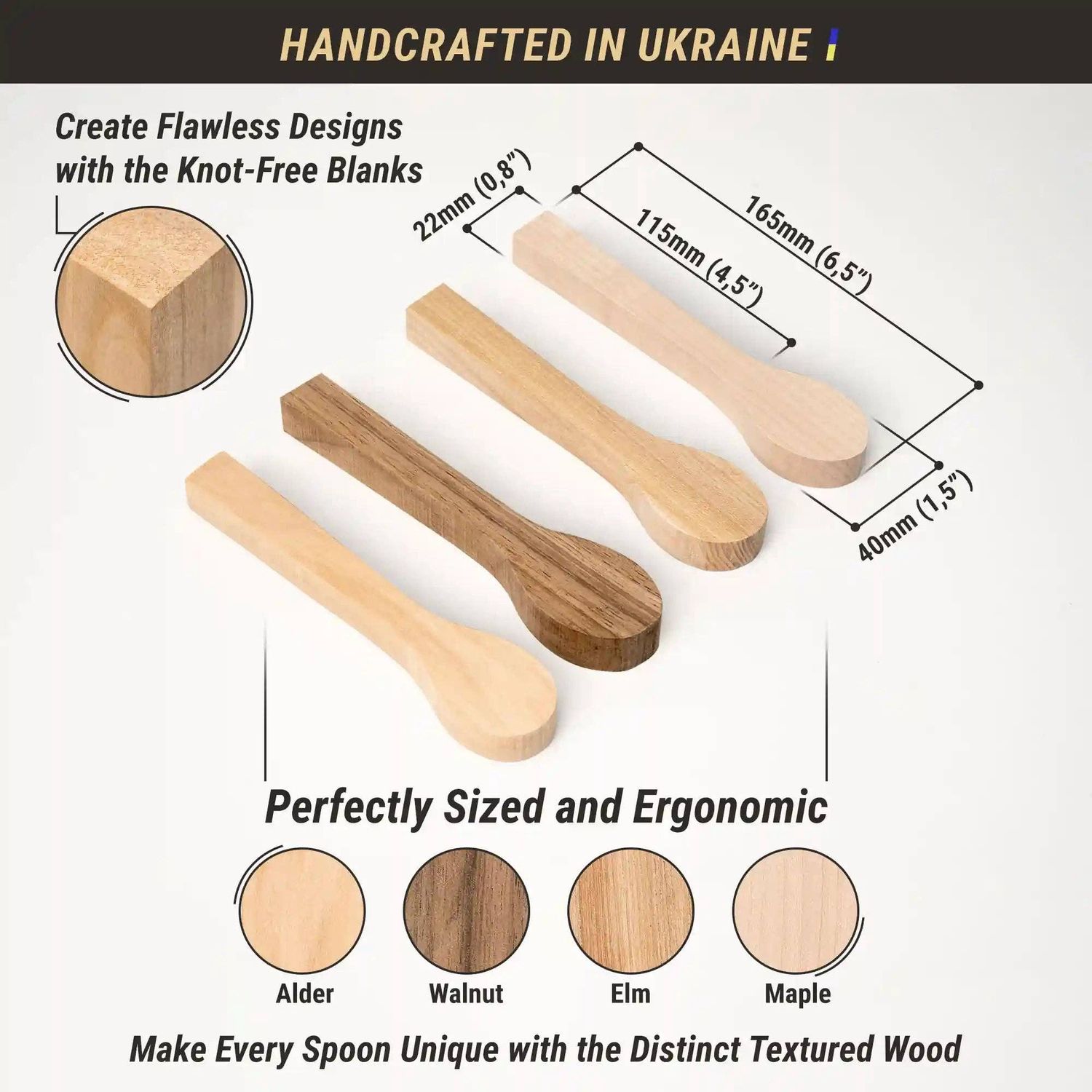 BB3 – Spoon Carving Blanks Set