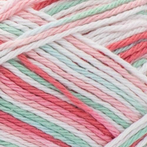 Lily Sugar &amp; Cream 56.7g Multi-Colours 100% Cotton Yarn