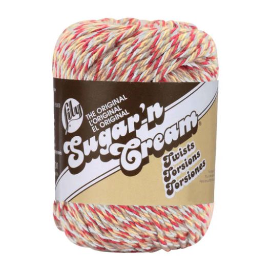 Lily Sugar &amp; Cream Twists 56.7g Yarn