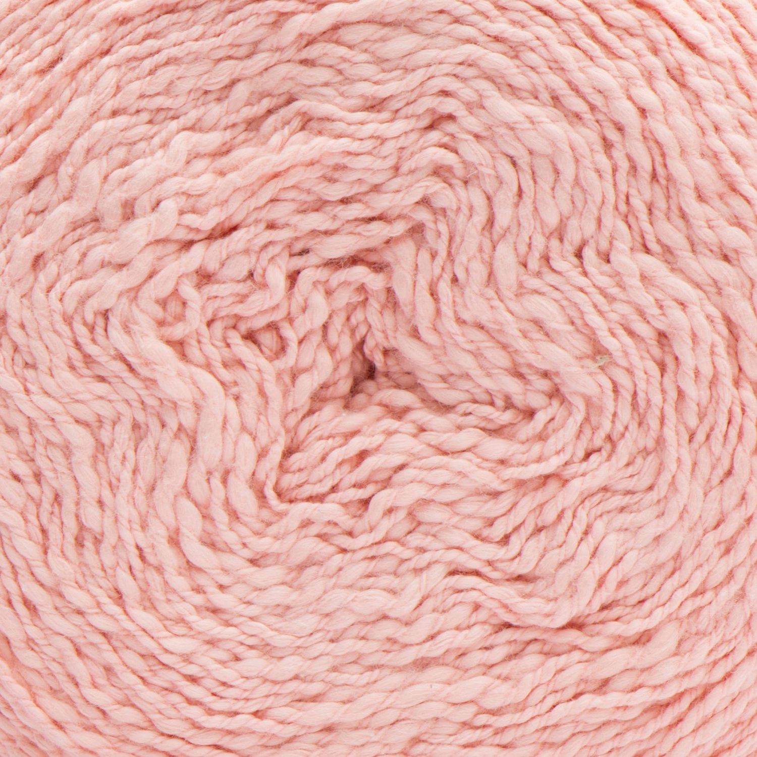 Caron Cotton Ripple Cakes 100% Cotton DK/Light Worsted Yarn, Color: Blush