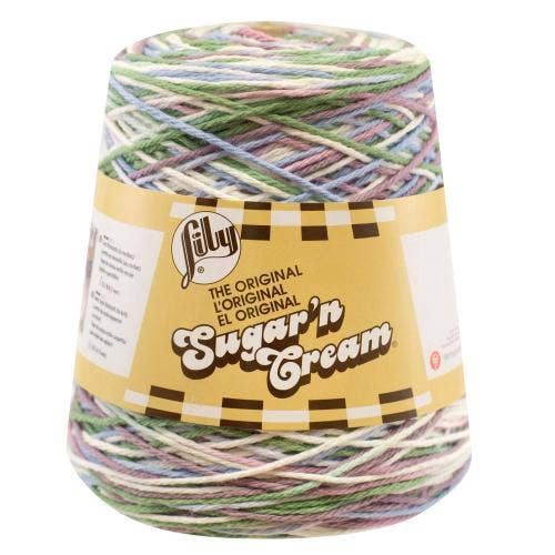 Lily Sugar &amp; Cream Cones 400g Multi-Colours 100% Cotton Yarn