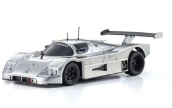 Kyosho mini-z Sauber-Mercedes Gruppe-C-Rennsportwagen C 9, Chrome Silver