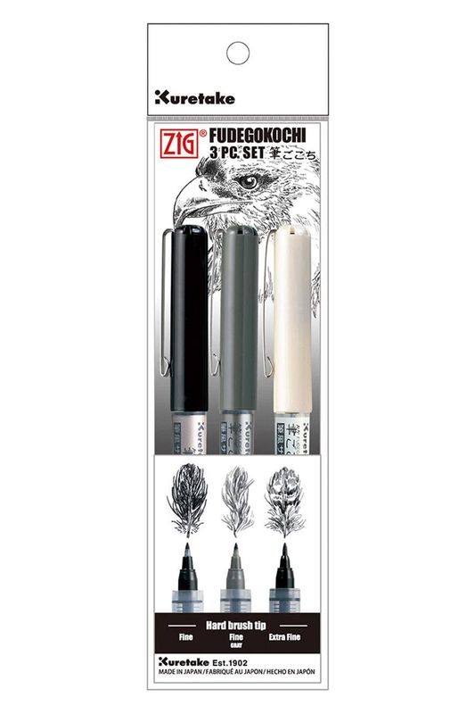 Kuretake® Fudegokochi Fineliner Pens