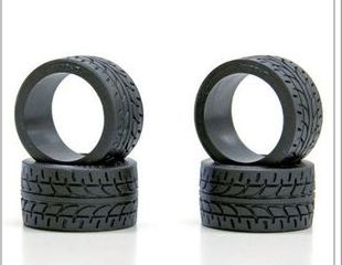 MINI-Z Racing Radial Wide Tire (10 deg/4 pcs)
