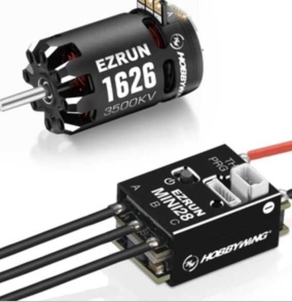 EZRUN Mini28 ESC and 1626 SD 3500KV Motor Combo