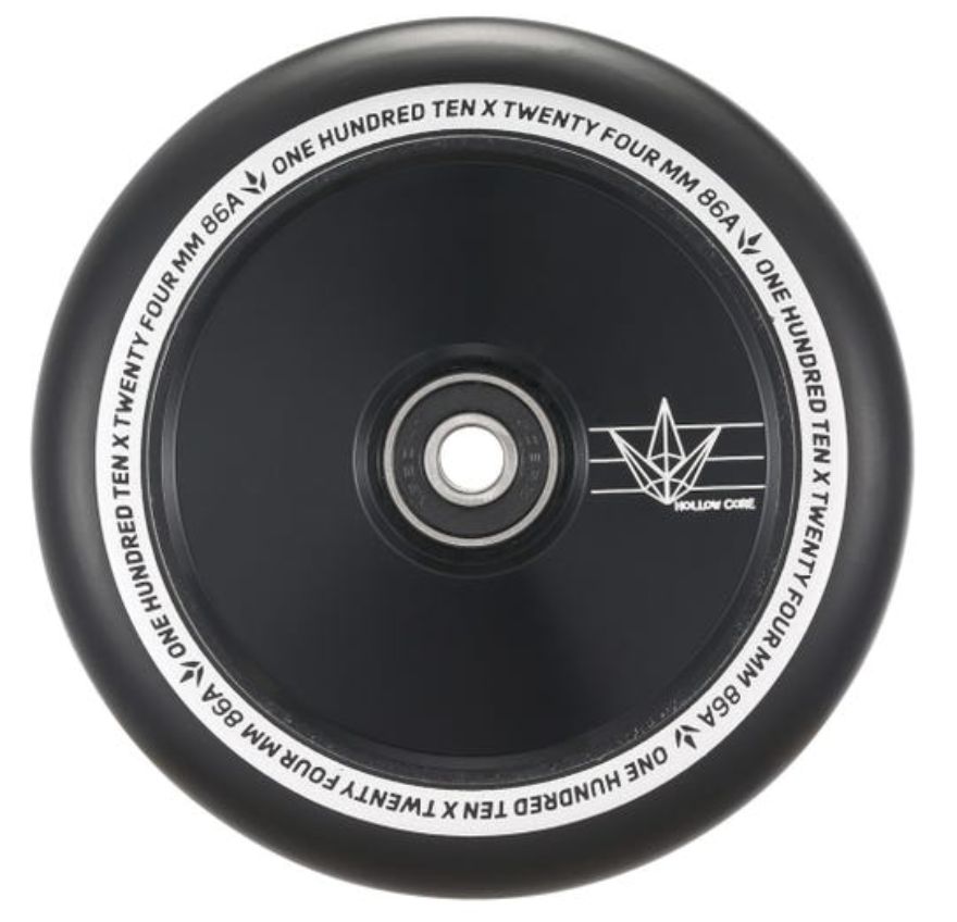ENVY WHEEL 110MM HOLLOW CORE BLACK
