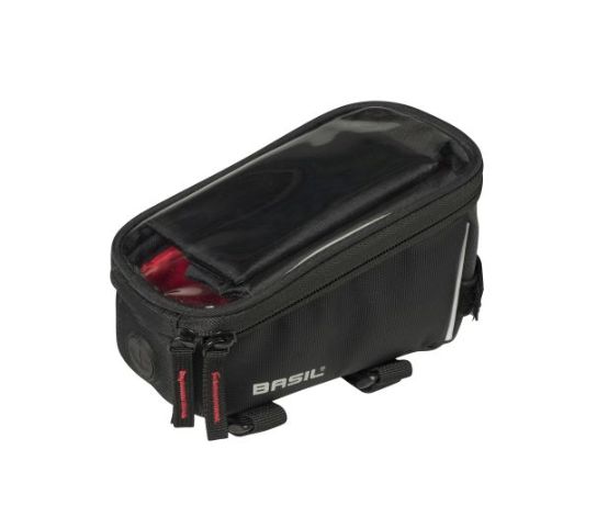 BASIL SPORT DESIGN FRAME BAG 1L, COLOUR: BLACK
