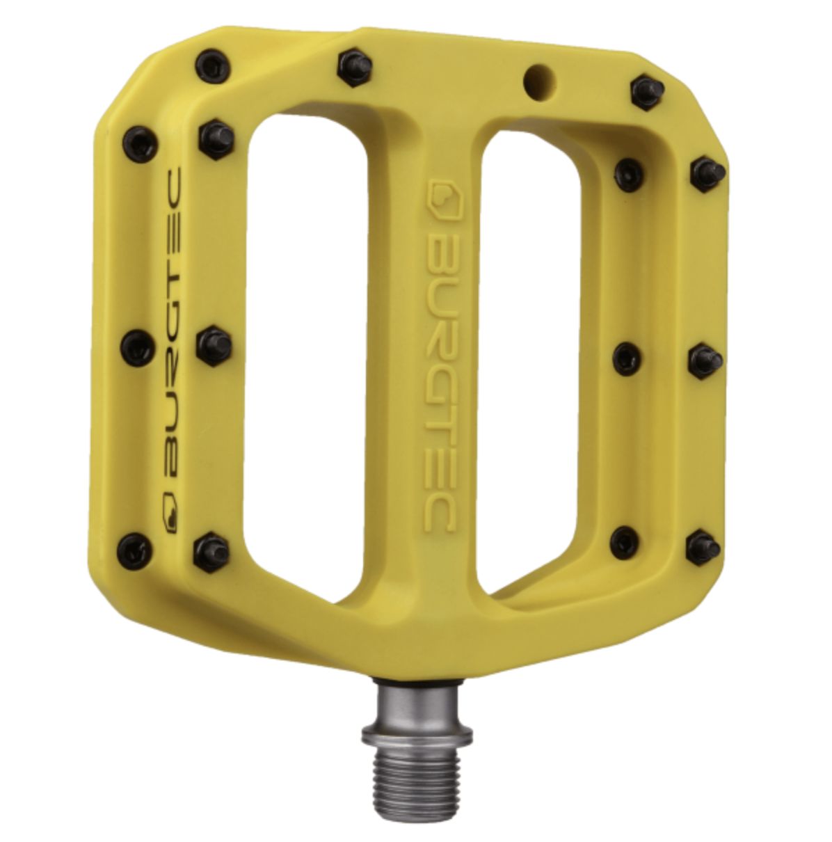 BURGTEC PEDALS MK4 COMP FLAT YELLOW