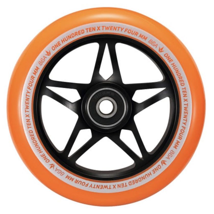 ENVY WHEELS 110MM S3 BLACK/ORANGE