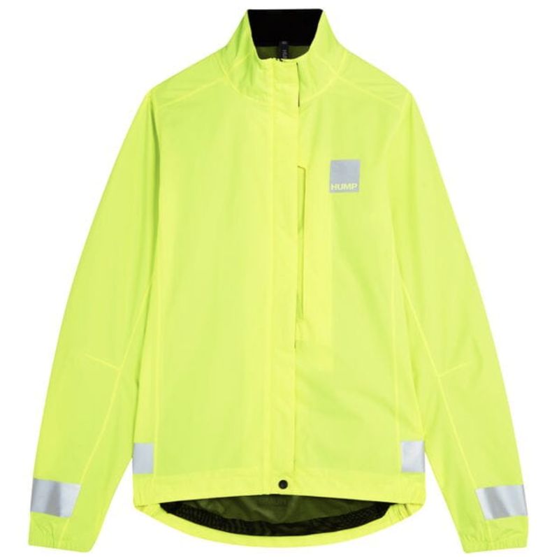 HUMP STROBE WMN WATERPROOF JACKET YELLOW