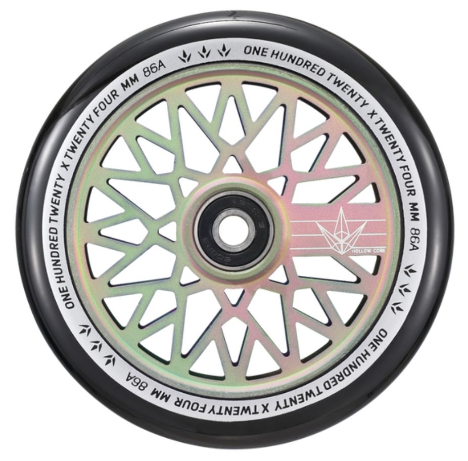 ENVY WHEEL 120MM DIAMOND MATTE OIL SLICK