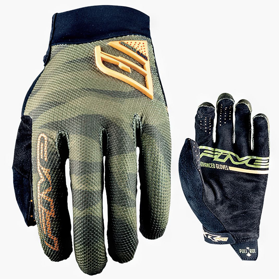 FIVE GLOVES XR PRO MTB CAMO KHAKI