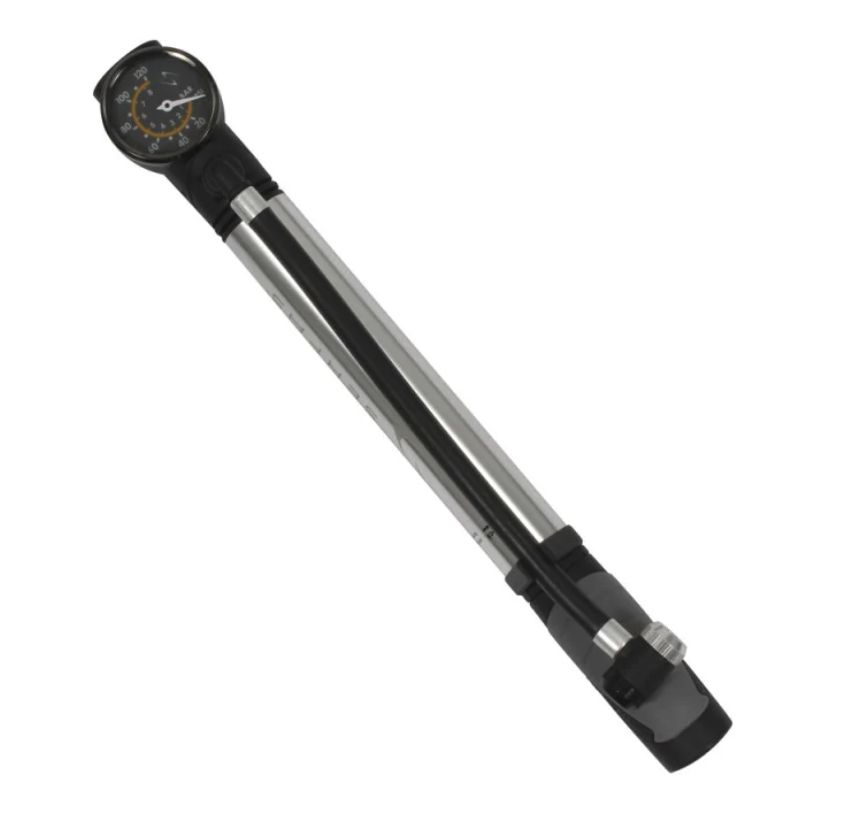 SERFAS FLOORPUMP-MINI W/GAUGE