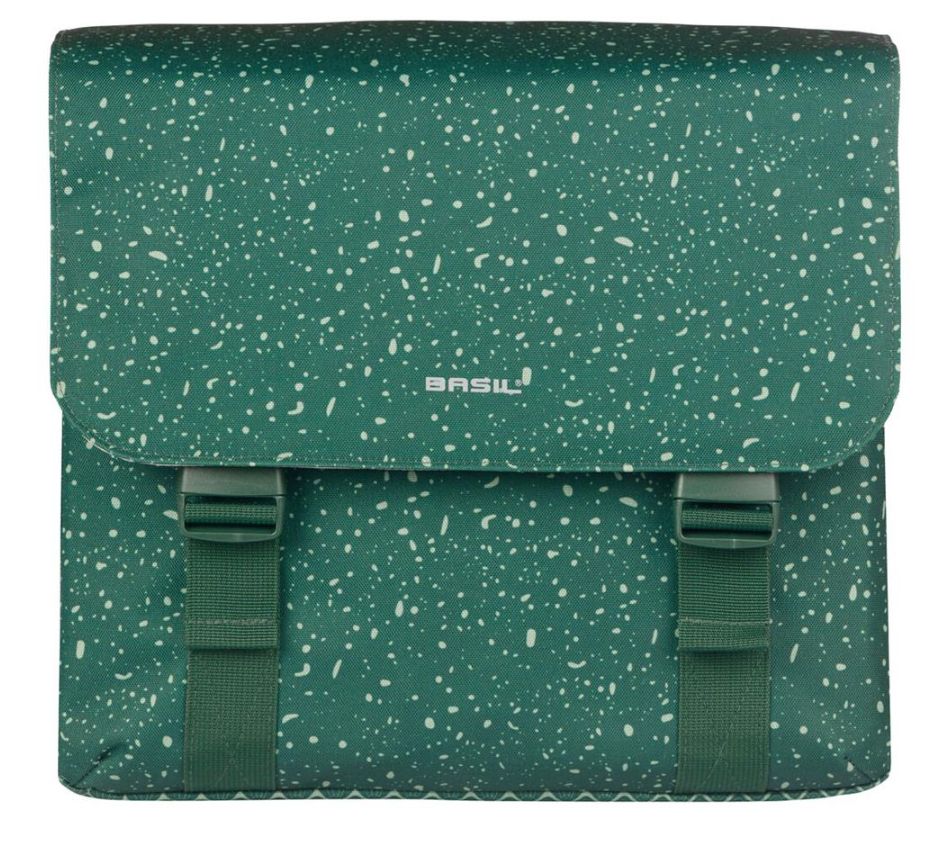 BASIL FLAIR DOUBLE BAG MIK 35L, COLOUR: GREEN