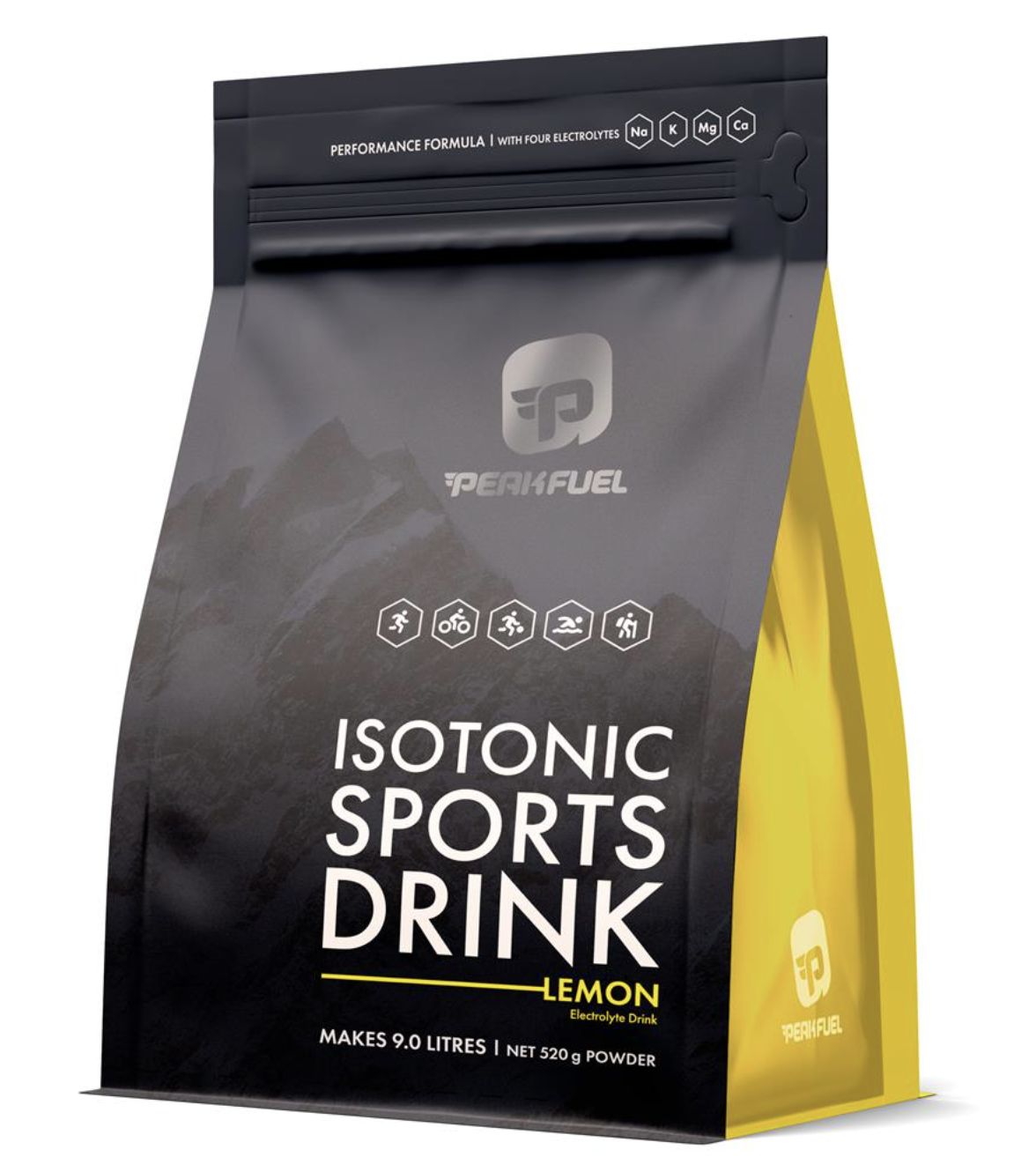 PEAK FUEL ISOTONIC SPORTS DRINK 520G, COLOUR: LEMON