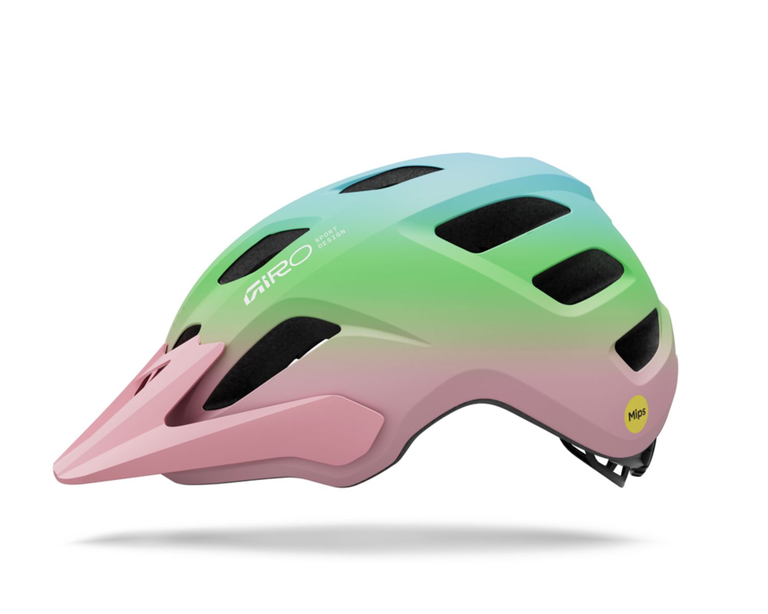 GIRO TREMOR MIPS CHILD UC, COLOUR: PINK/GREEN FADE