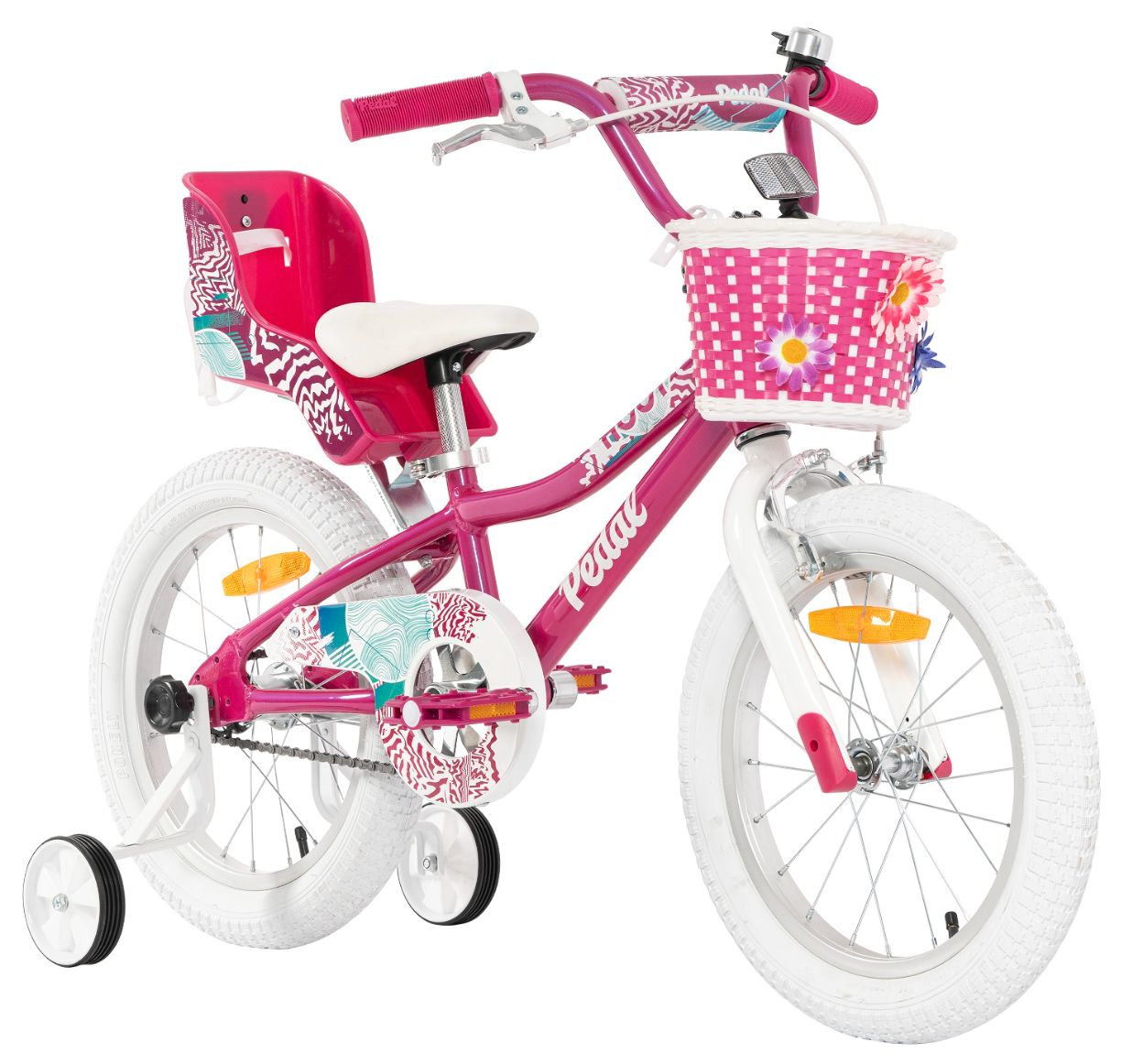 PEDAL HOOT 16", COLOUR: PINK