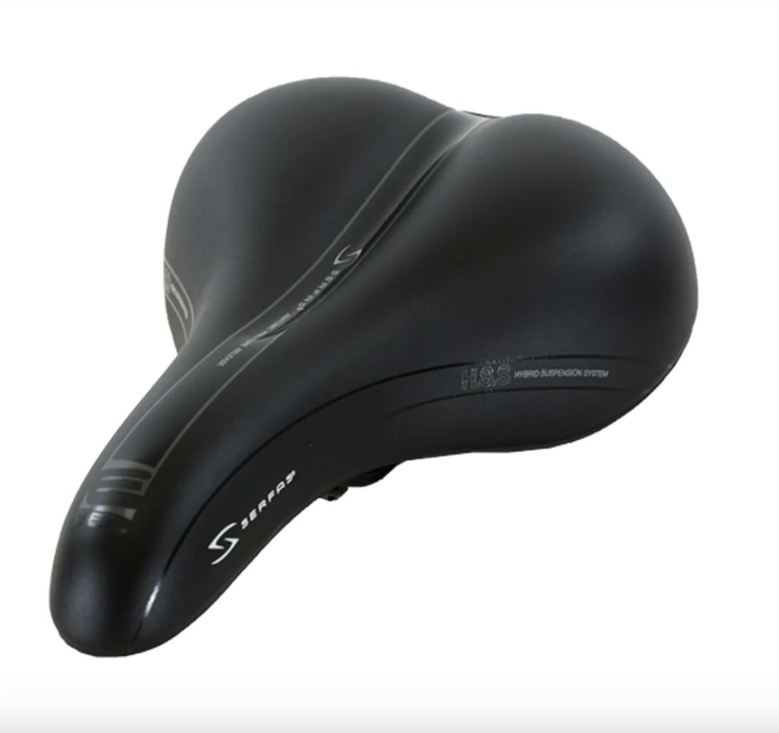SERFAS SADDLE E-GEL DUAL DENSITY MENS VINAL