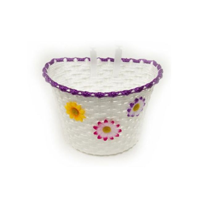 TRI-ANG BASKET FLOWER PURPLE RIM