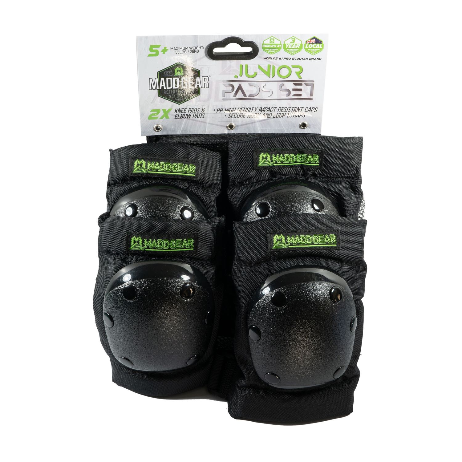 MADD CARVE JUNIOR PADS SET