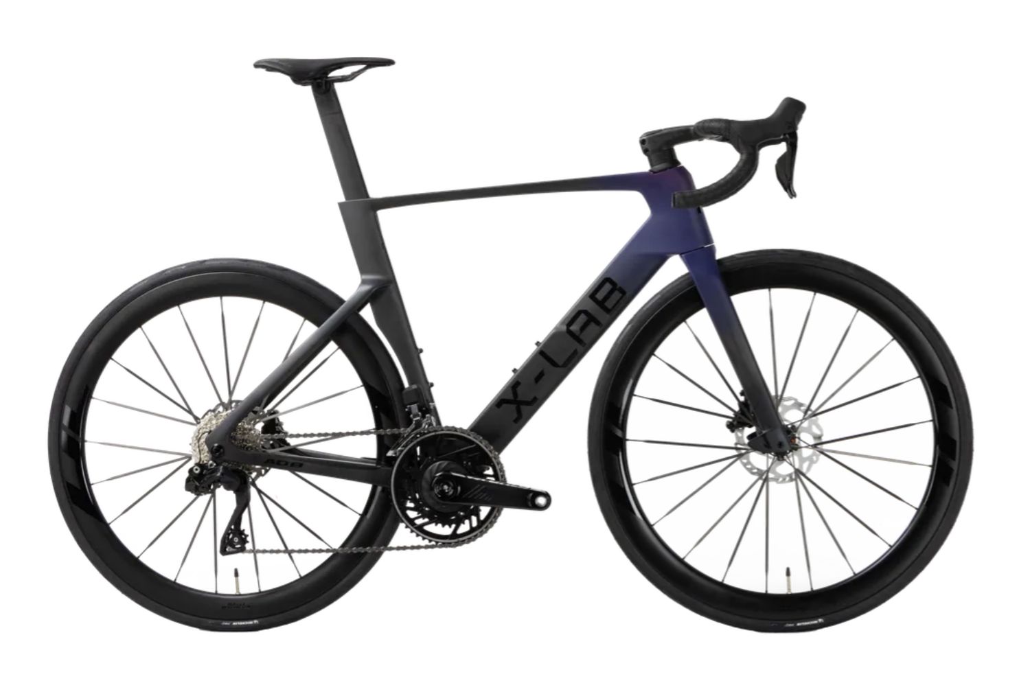 X-LAB AD8 105 Di2, COLOUR: HAWKEYE PURPLE / BLACK, SIZE: XS