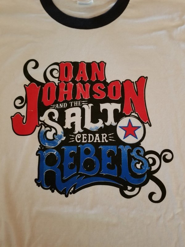 Red White and Blue Ringer Tee