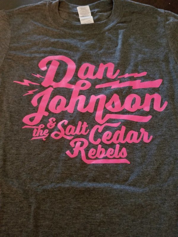 Gray and Pink Tee