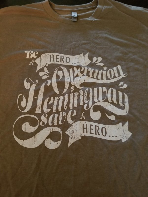 Gray Operation Hemingway Tee