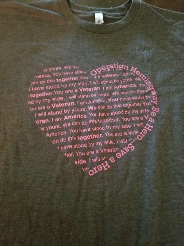 Operation Hemingway Heart Tee
