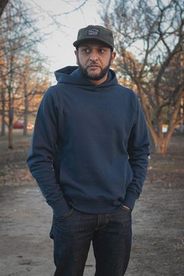 Navy Super Heavyweight Hoody