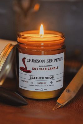 Hints of leather, saffron, and incense.
