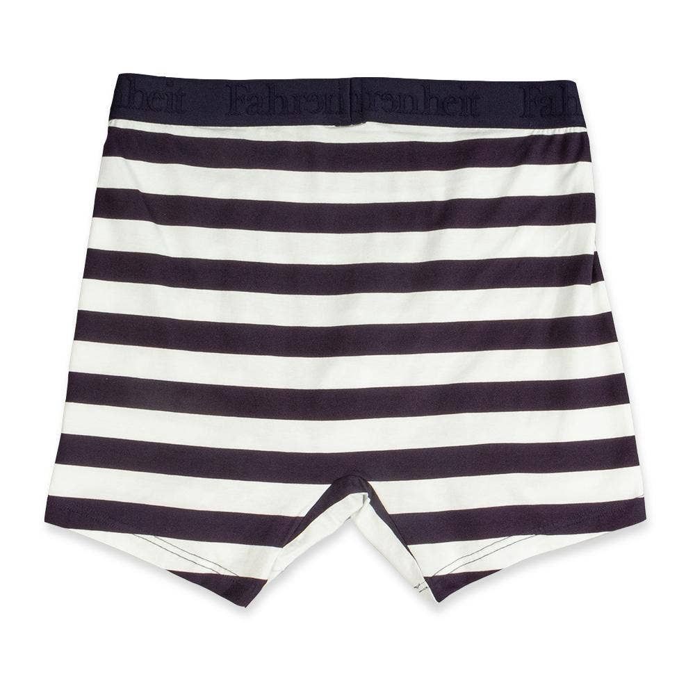 Newman Boxer Brief Navy Rugby Stripe
