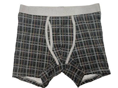 Newman Boxer Brief Green Plaid